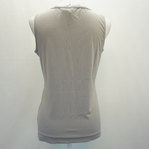 NY Collection Sequin Sleeveless Jersey Tank Top - Picture 4 of 4